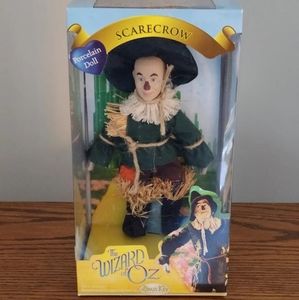 Brass Key Series SCARECROW The Wizard Of Oz  8" Porcelain Doll NIB